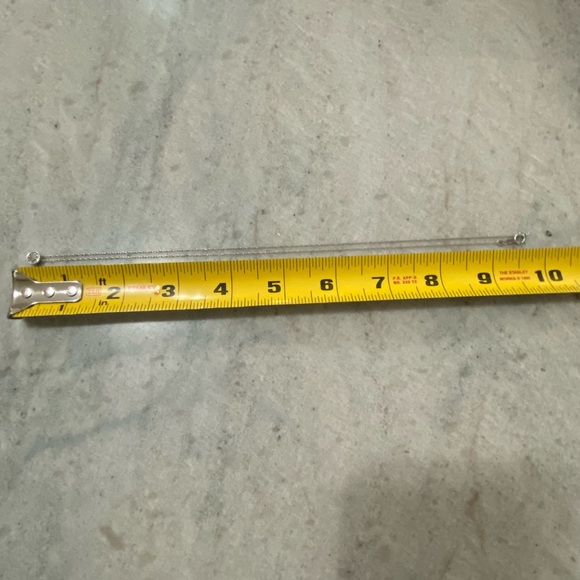 Elegant 925 Silver Necklace with diamond Pendant - Picture 6 of 9